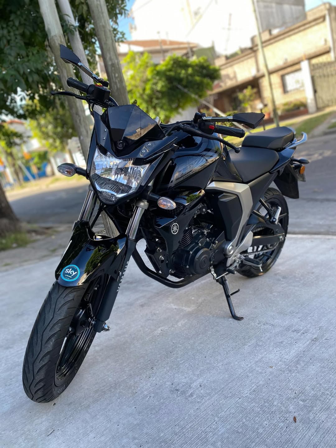 Yamaha Fz 150 con tratamiento cerámico